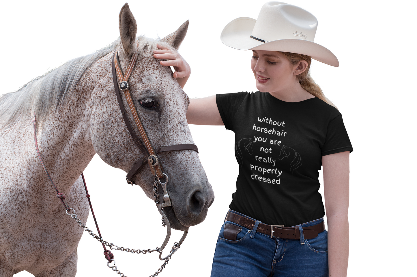 Funny Quote Equestrian Tee | Love Horse T-Shirt, Gift for Horse Lovers, Unisex Tee, Casual Wear, Birthday Gift, Animal Lover Apparel, Christmas Gift