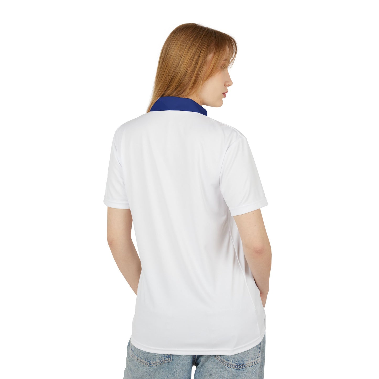 Polo Shirt for Tennis – Classic Blue & White Tennis Polo