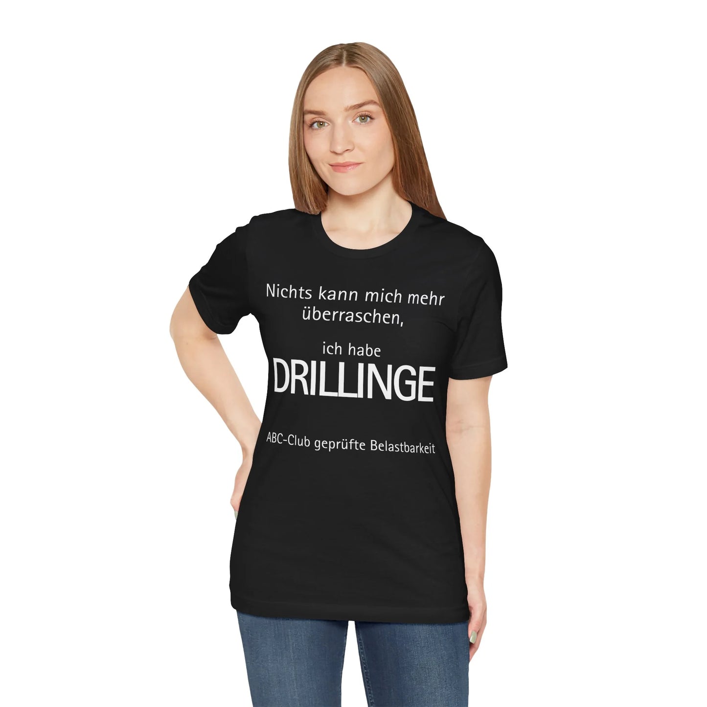 Geschenk für Drillinge Person wearing a black t-shirt with text 'coping. masking. NEED A NAP.' on a white background