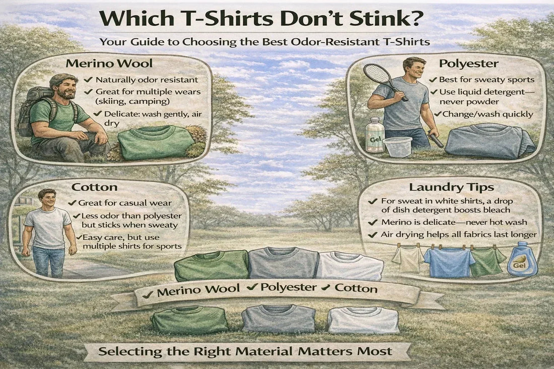 Which T-Shirts Don’t Stink? A Practical Guide from Someone Who’s Tested Everything