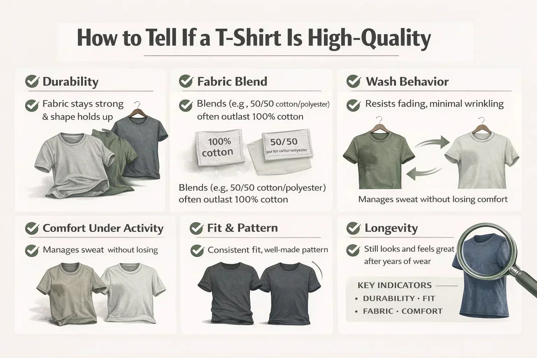 How to tell if a T-shirt is high-quality?