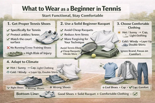 What to Wear as a Beginner in Tennis