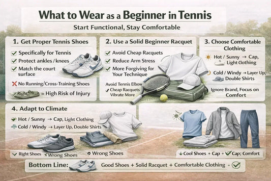 What to Wear as a Beginner in Tennis