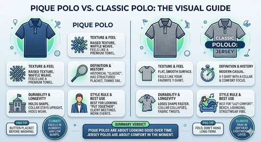 Pique vs. Classic Polo: Why Most People Are Buying the Wrong One