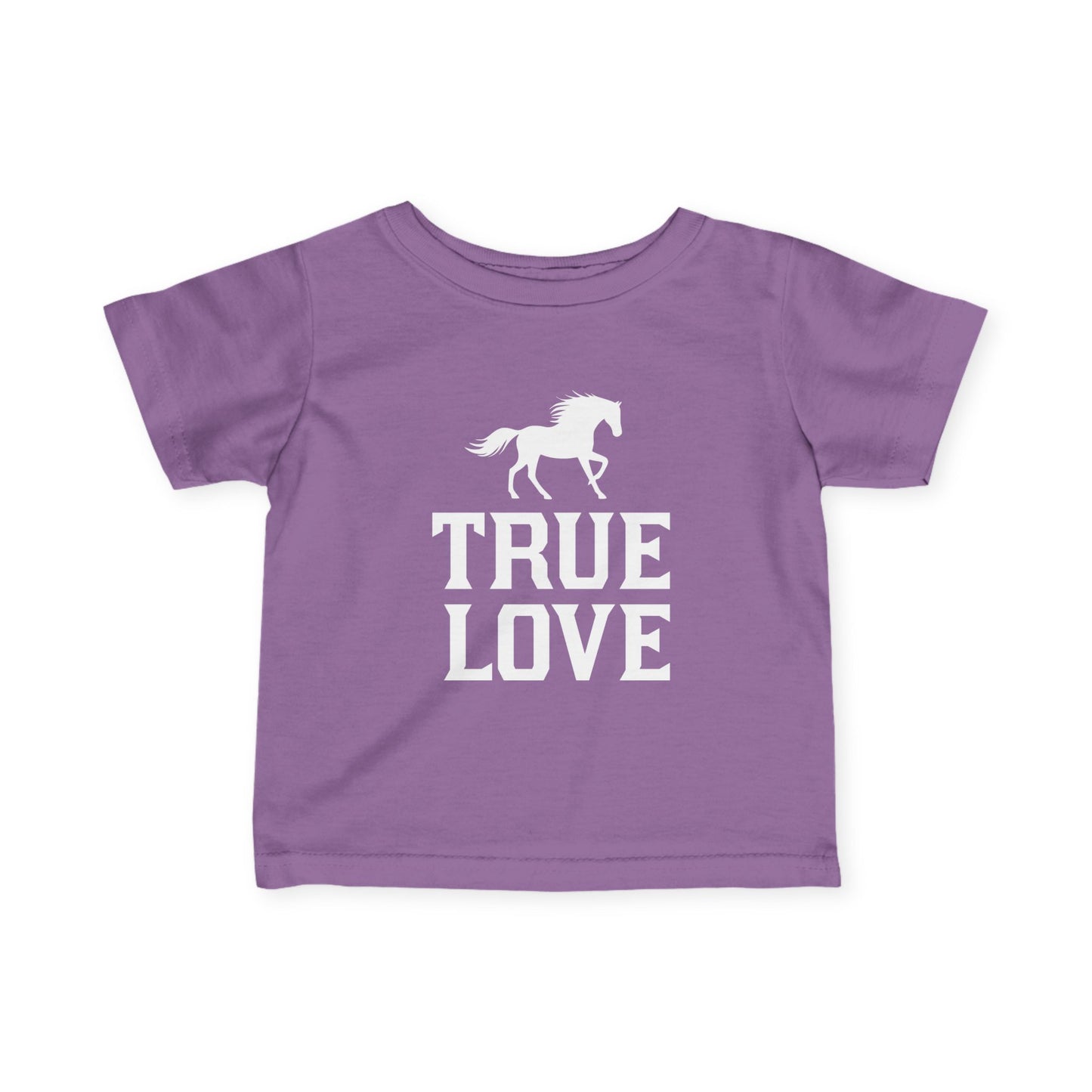 Horse Themed Infant Jersey Tee - True Love, Baby T-Shirt, Kids Horse Gift, Baby Shower, Equine Apparel, Toddler Shirt