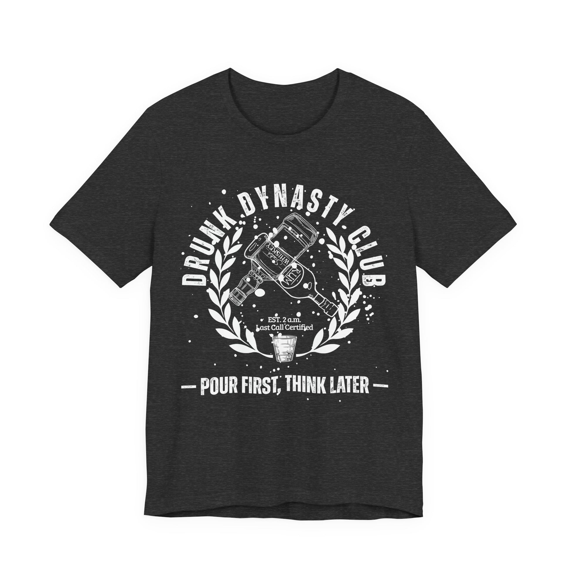 Funny shirts for men Black t-shirt with 'iEZELLO AMSTERDAM' text on a white background