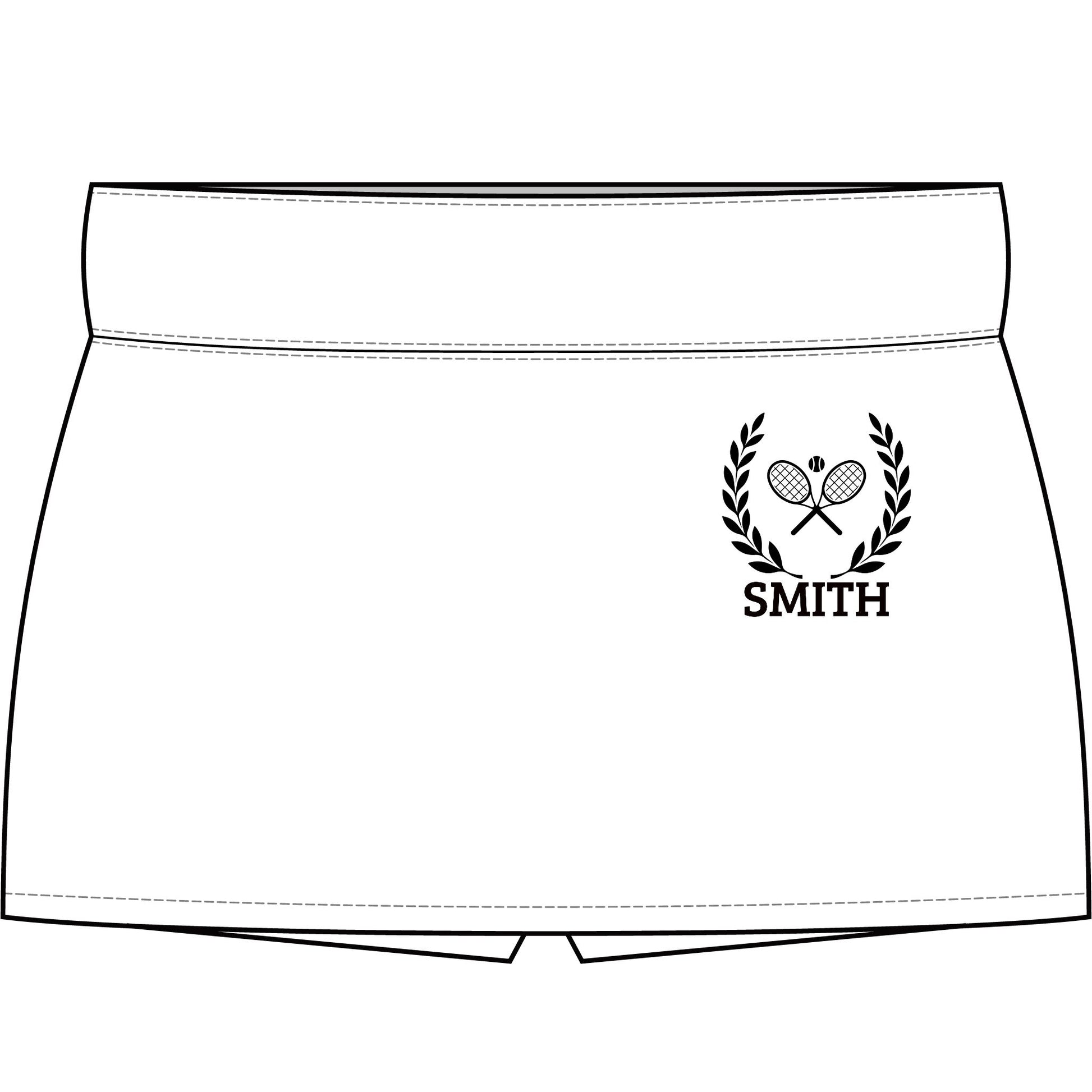 Tennis skirt with shorts underneath 