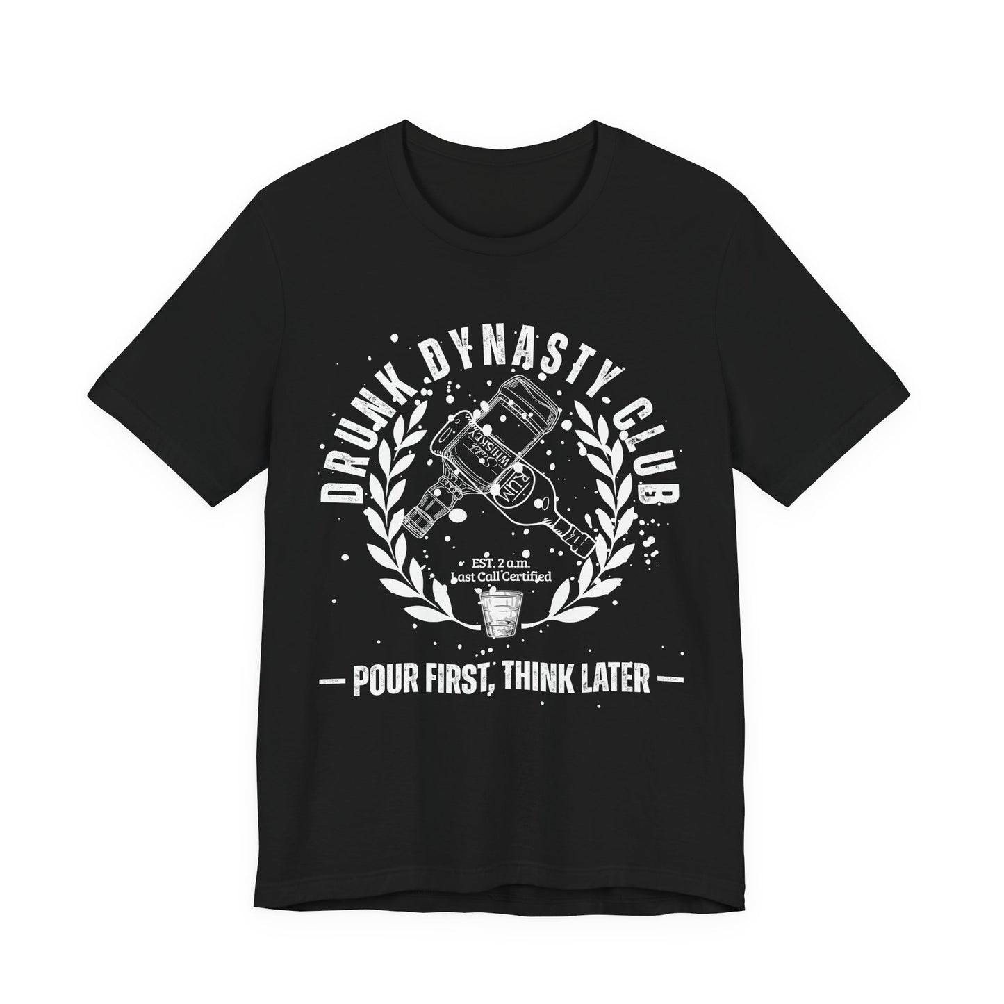 Funny shirts for men Black t-shirt with white text on a white background