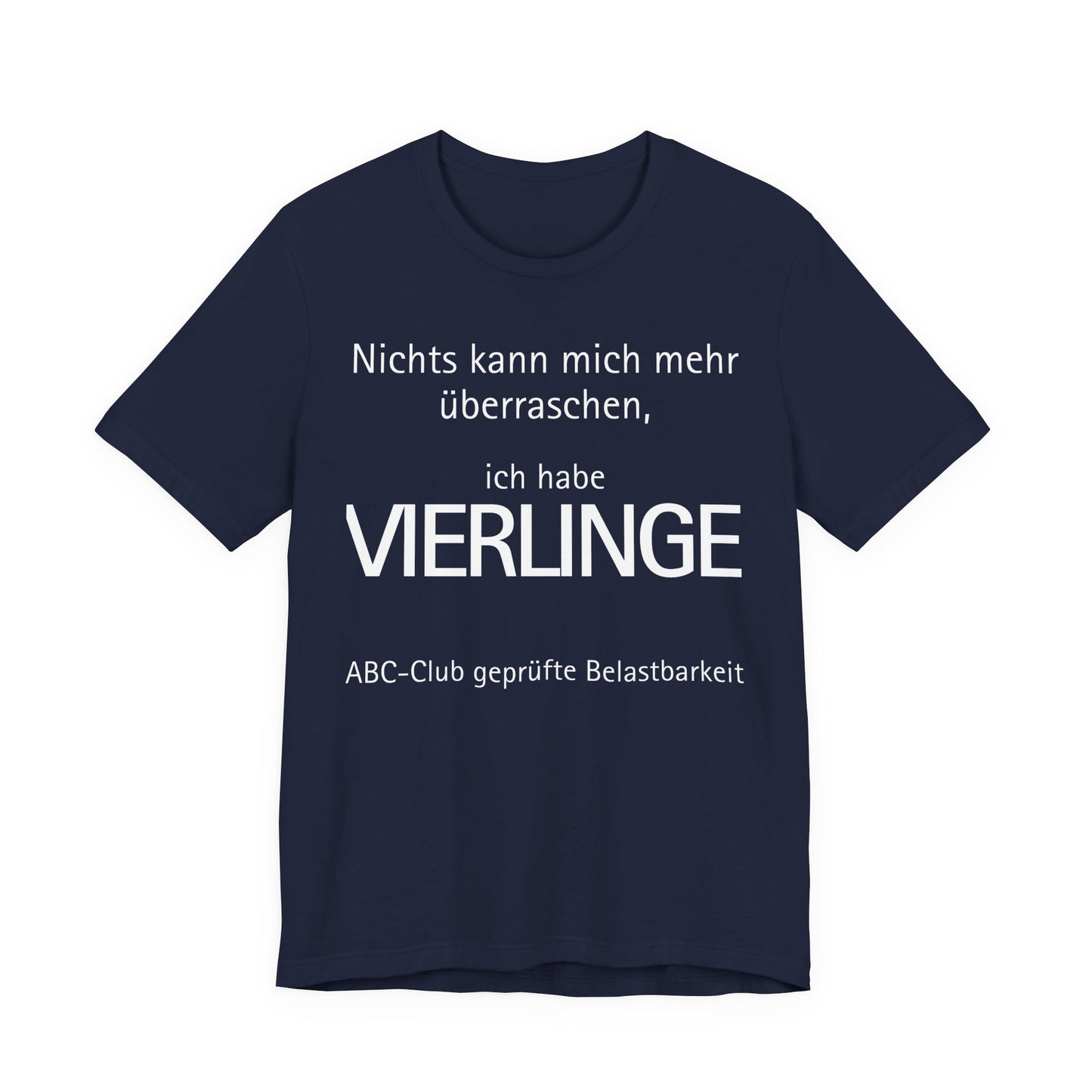 Vierlinge Eltern Shirt Green t-shirt with text 'Tell Me A Joke! I'm with the government and I'm here to help!' on a white background