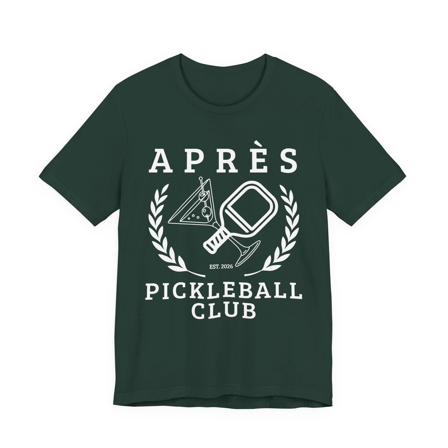 Funny Pickleball Shirt Black t-shirt with white text on a white background