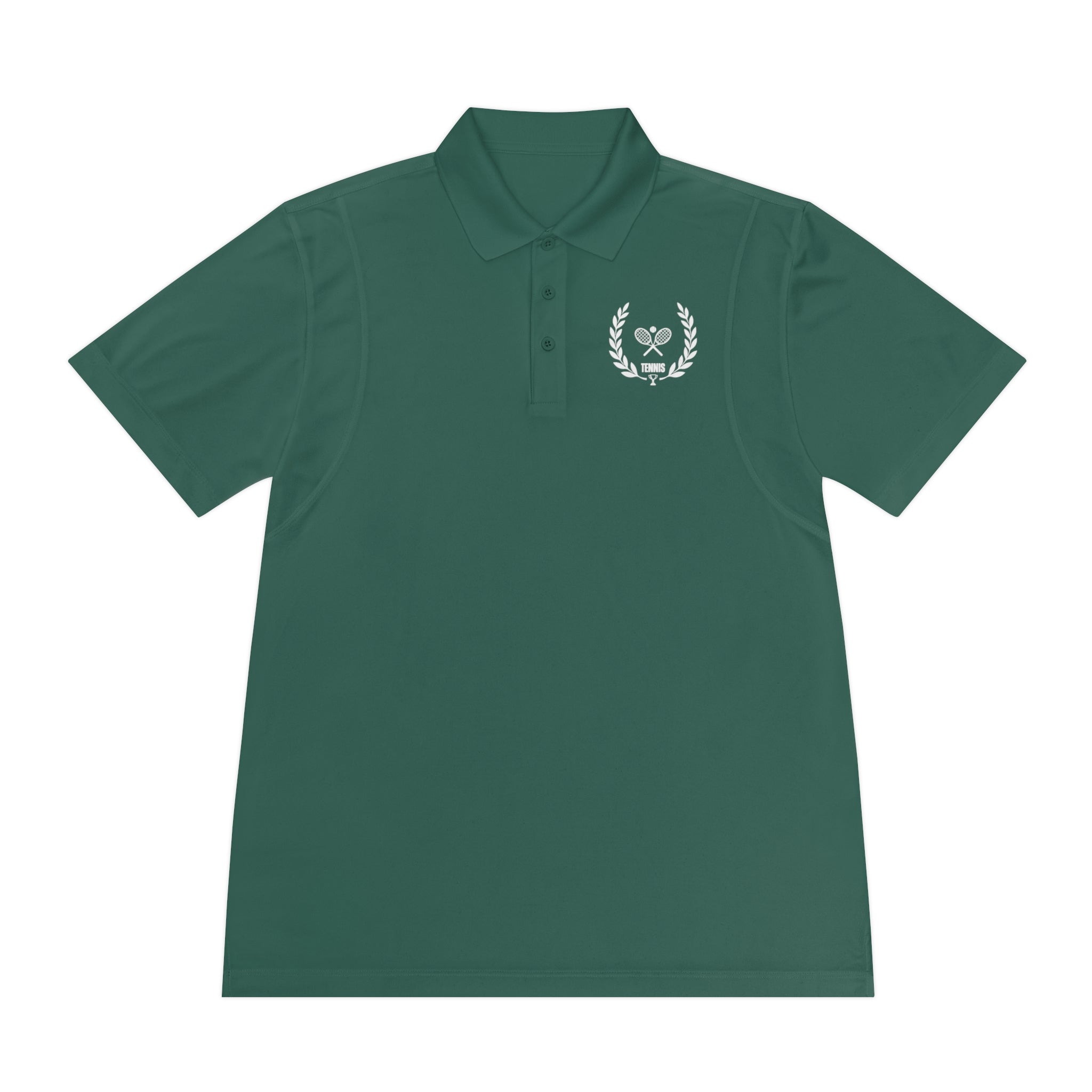 Tennis Polo Shirt | Laurel Wreath Symbol – Laluedesign.com