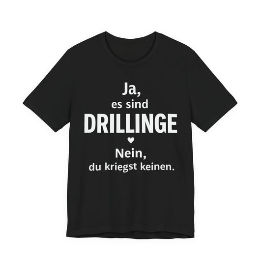 T-Shirt für Drillingseltern 