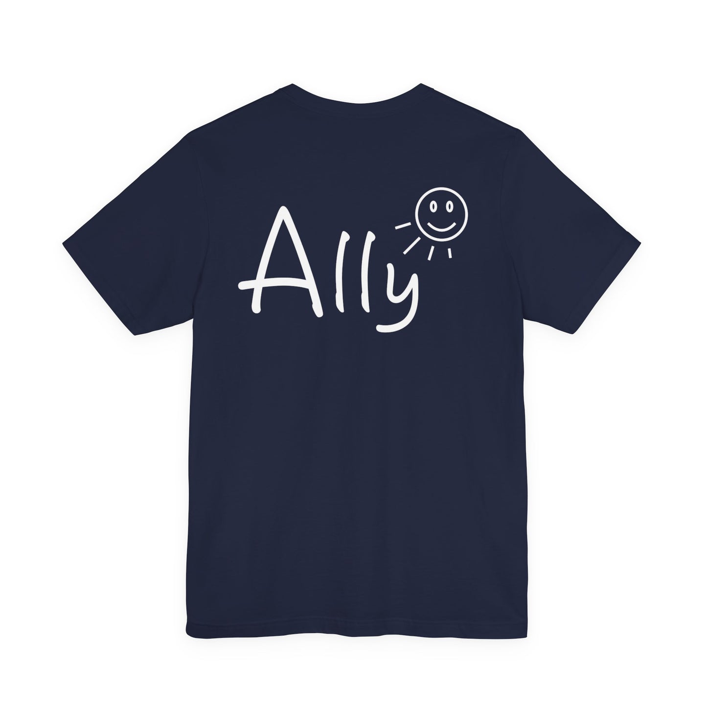 Ally music band Shirt Black t-shirt with '41 For Freedom' text and airplane graphic on a white background
