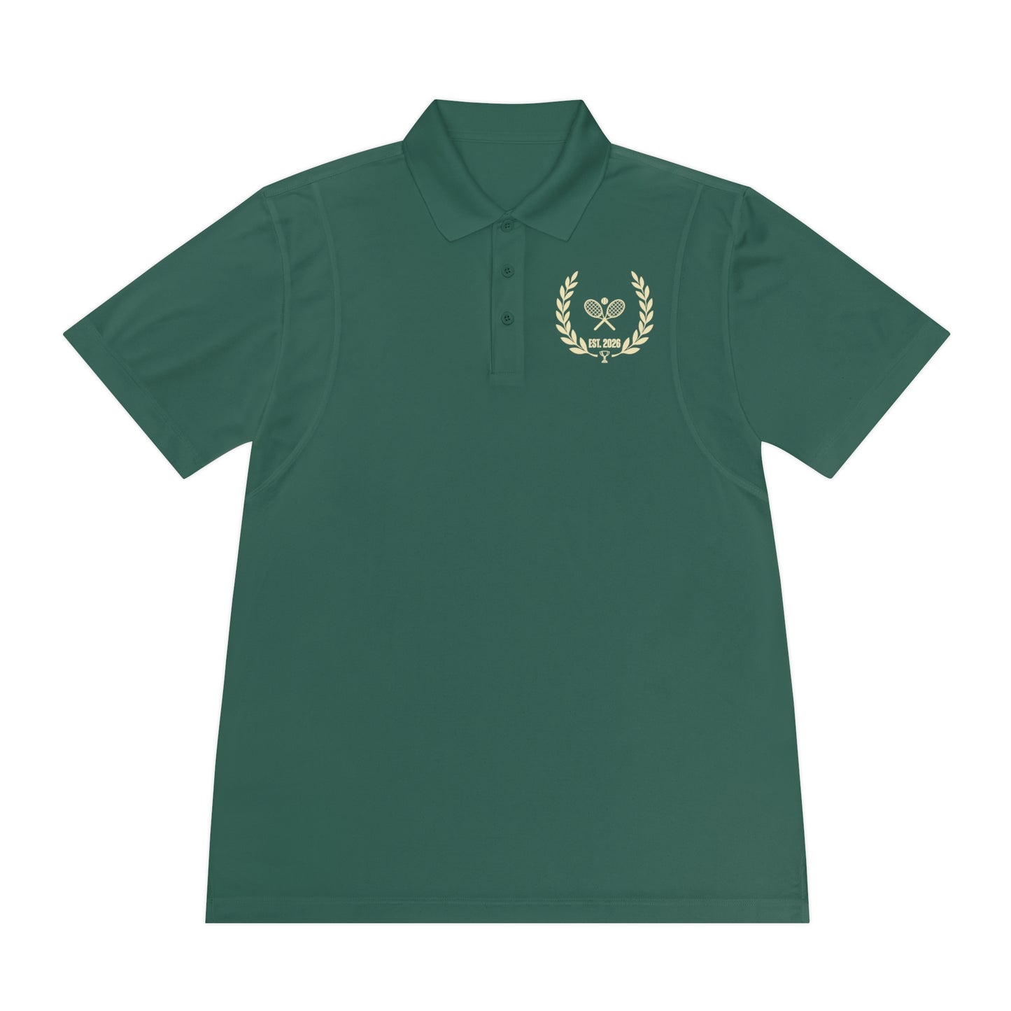 Tennis Polo Women Tennis Polo Women Green polo shirt with a logo on the chest against a white background