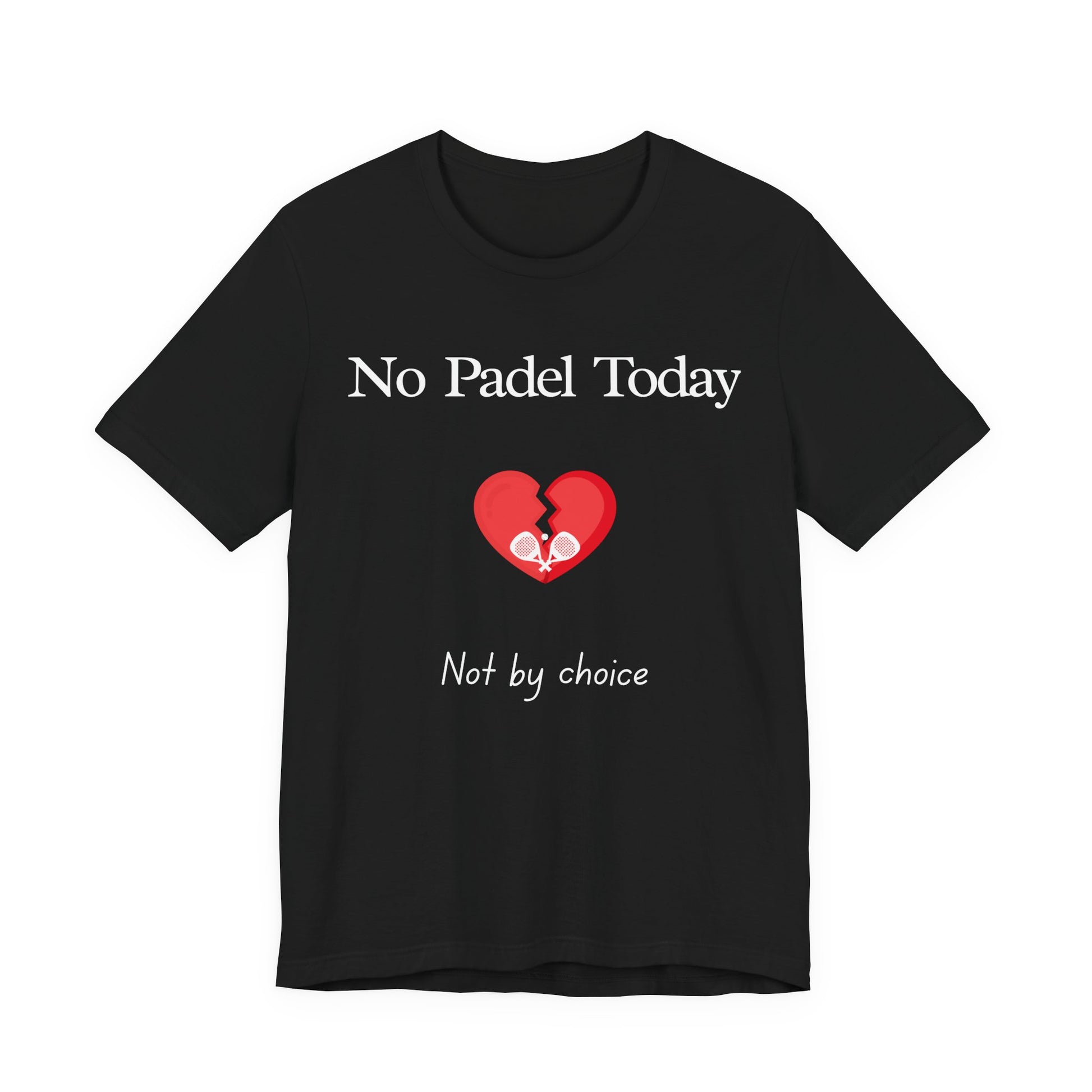 Padel Gift Black t-shirt with a German Shepherd graphic and text on a white background