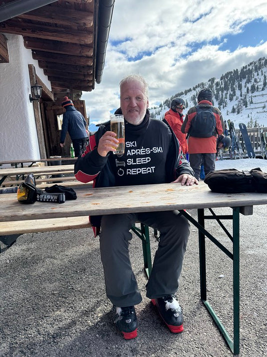 Funny Ski T-shirt for Skiers & Après-Ski Fans