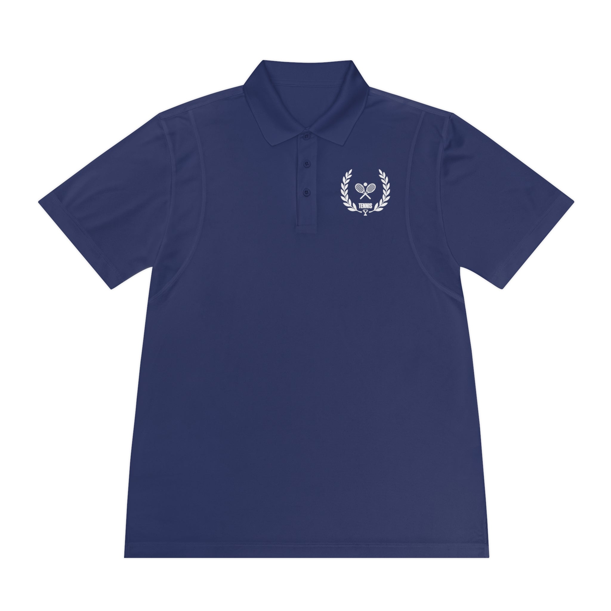 Tennis Polo Shirt | Laurel Wreath Symbol – Laluedesign.com