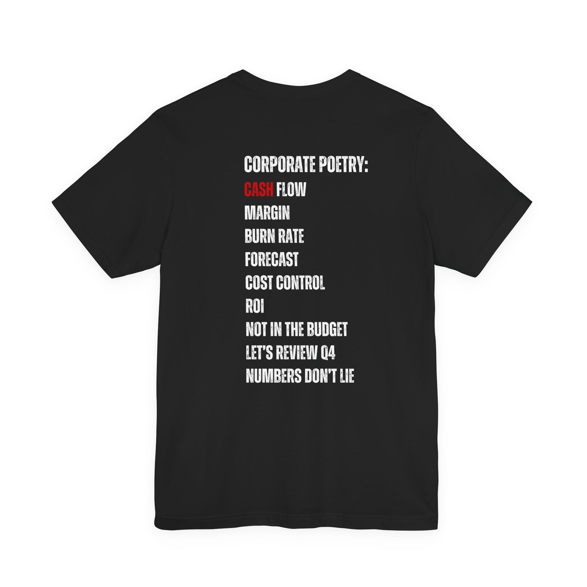 Corporate Poetry Finance Shirt - Accounting Humor Tee 