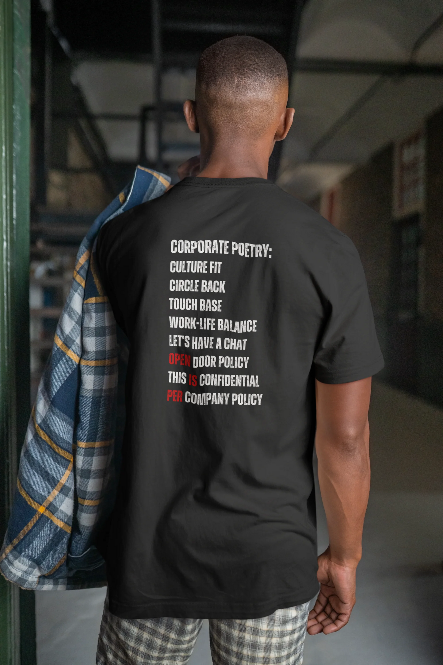 Corporate Poetry HR Shirt - Office Humor Work Tee