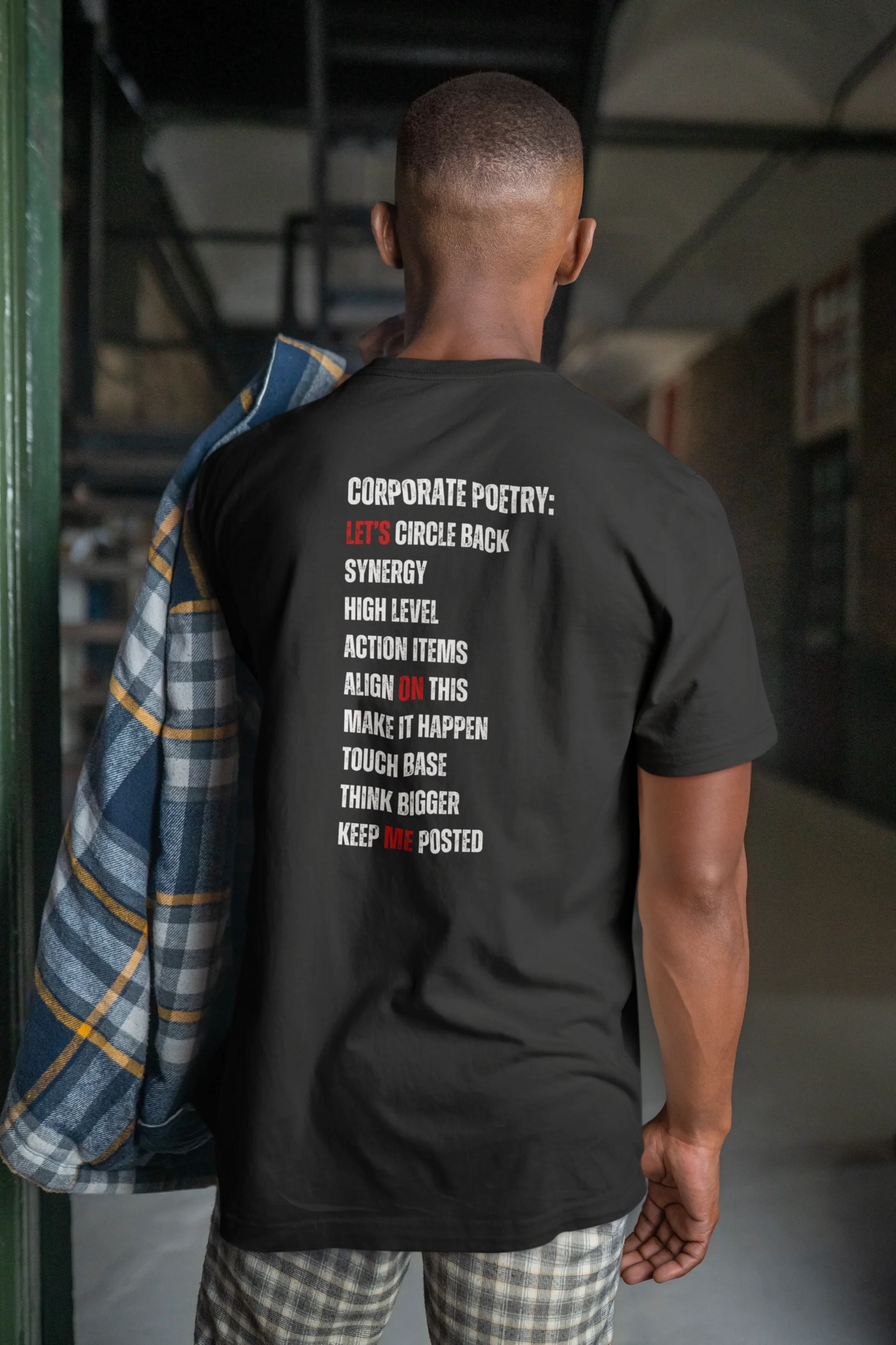 Corporate Poetry Boss Shirt - Funny Office Humor Tee
