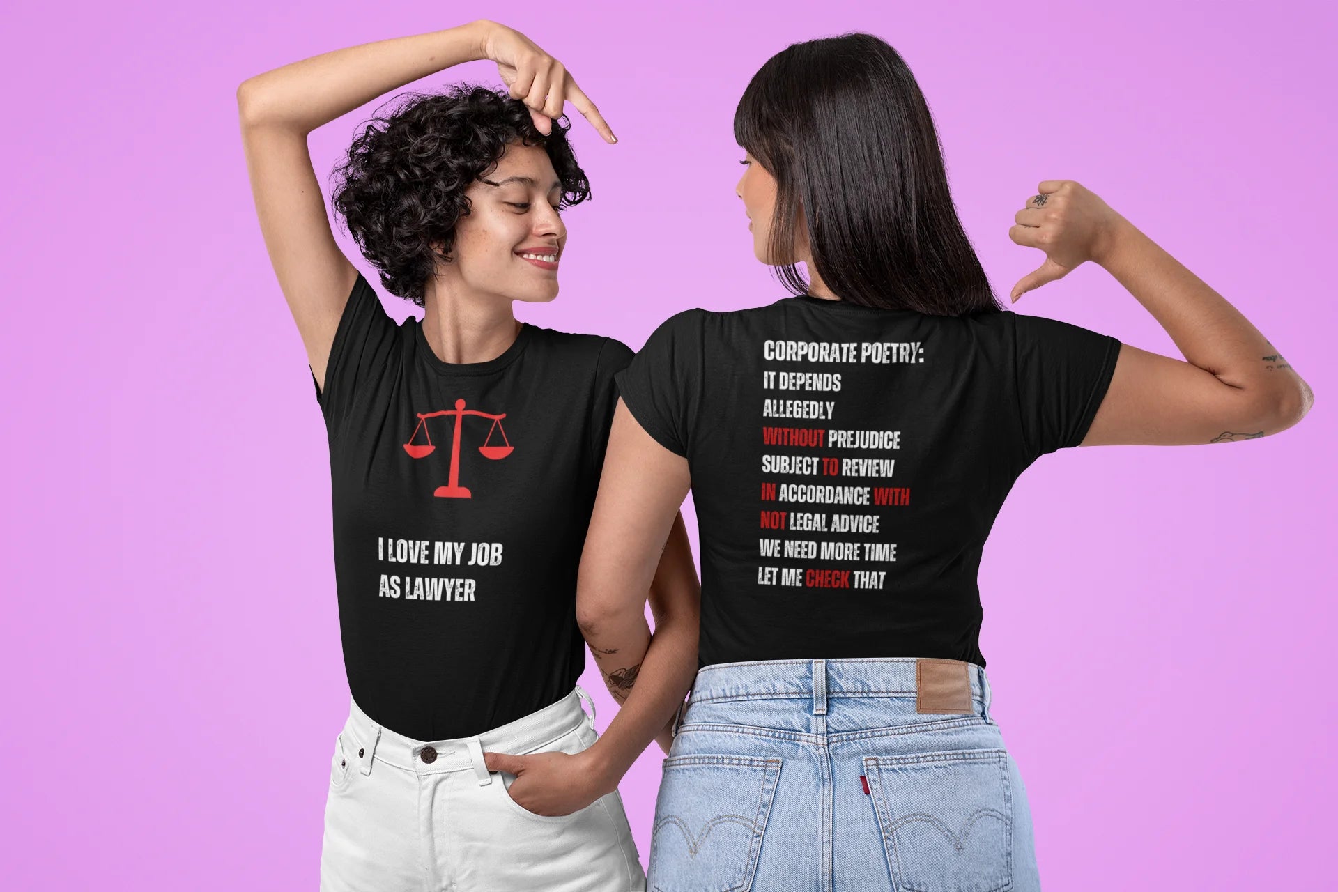 I love my job as lawyer