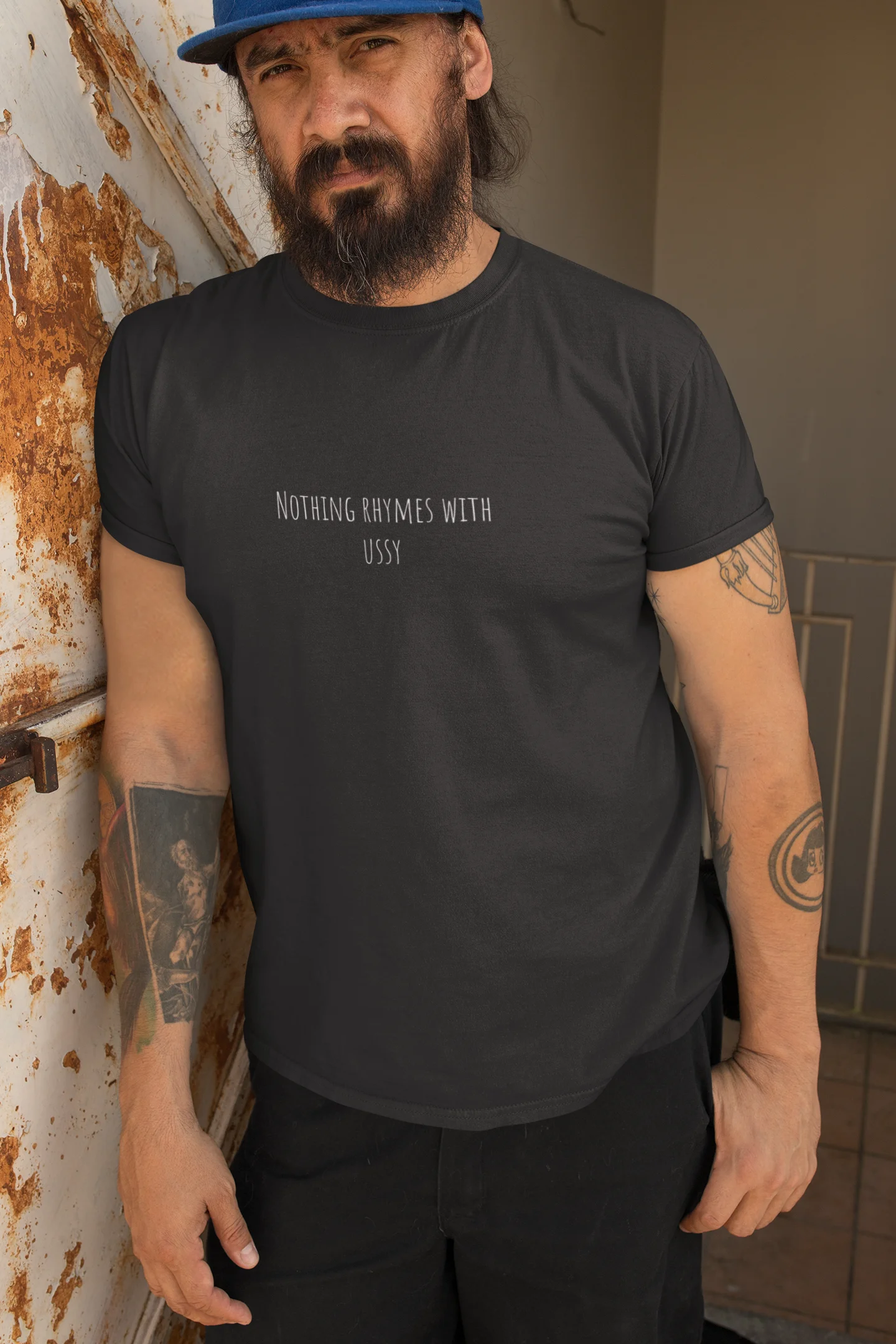 Nothing Rhymes With _ussy Shirt – Funny Minimal Tee 
