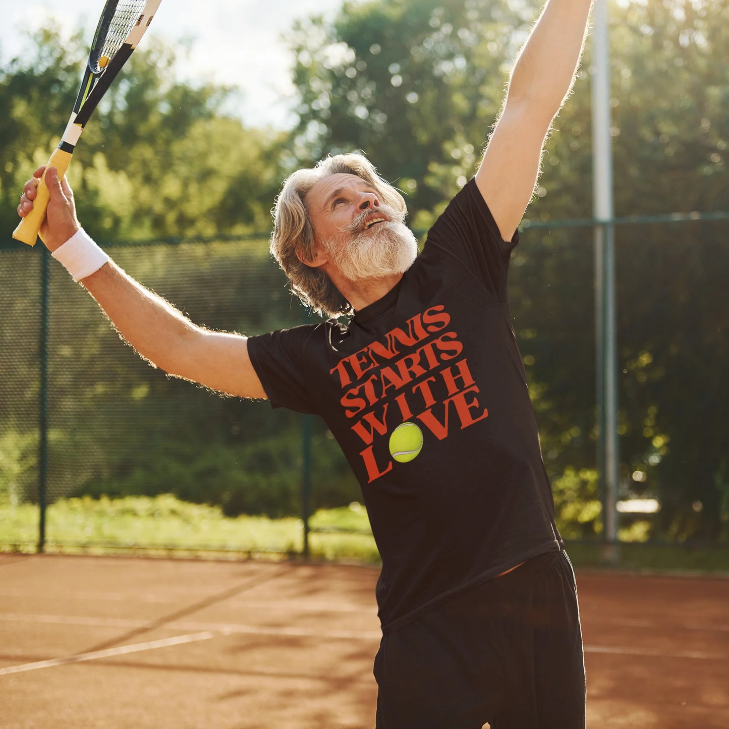 Tennis starts with love 