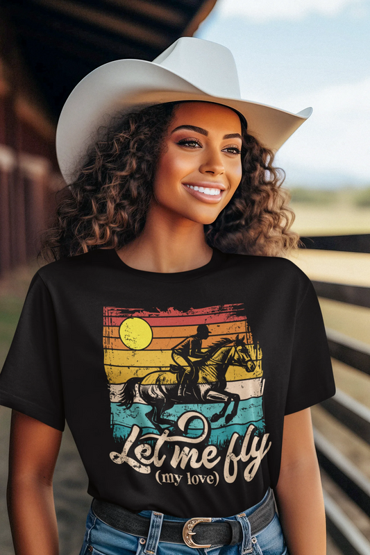 let me fly t-shirt