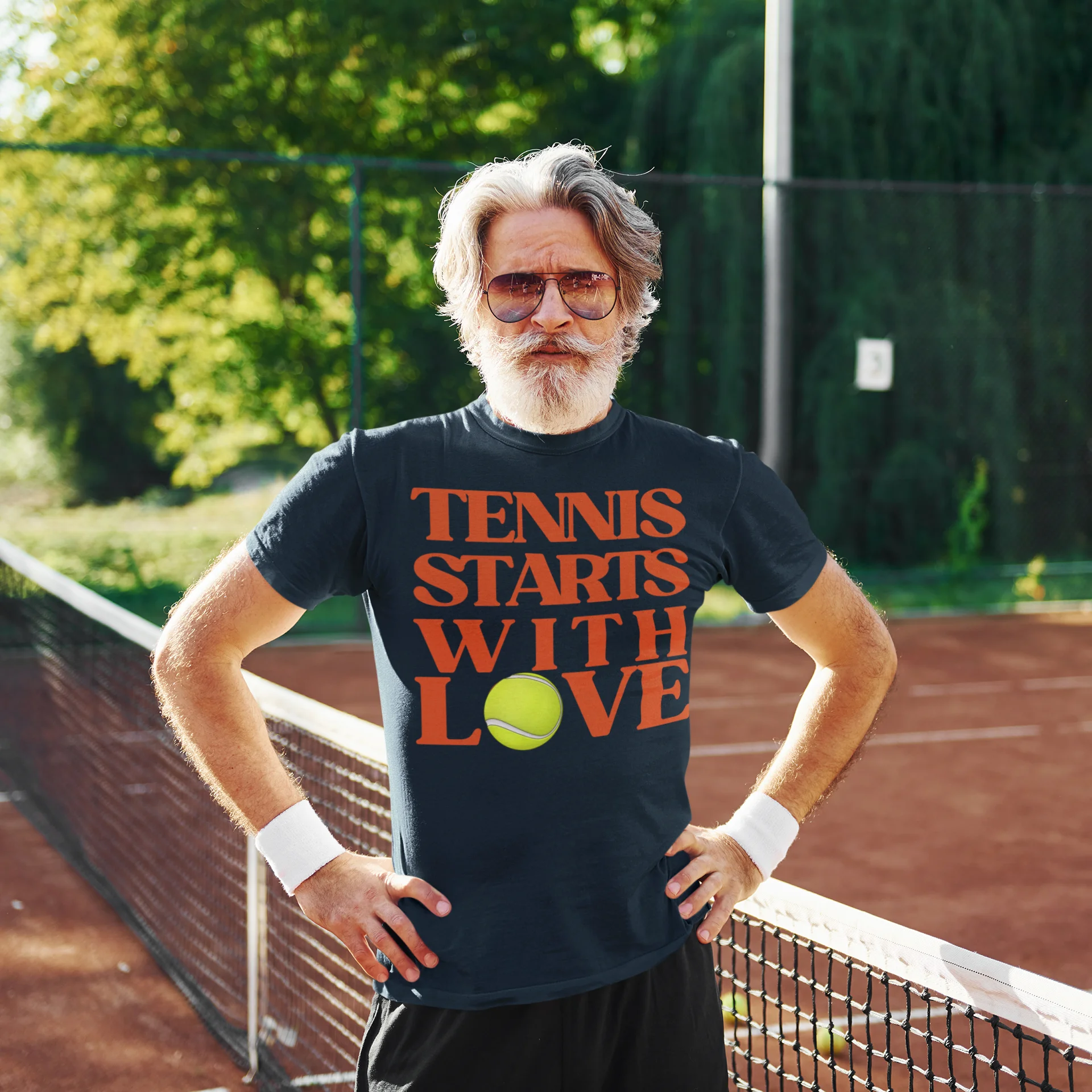 Tennis starts with love 